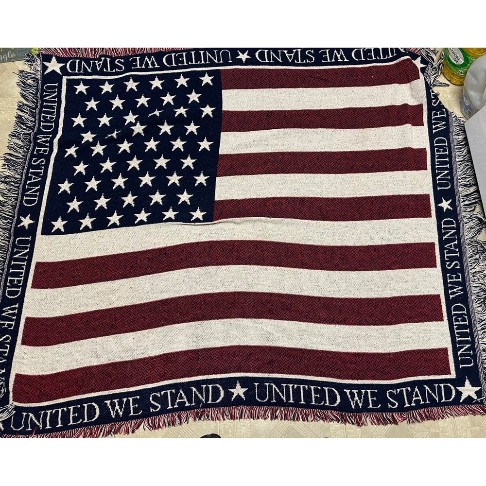 United States Flag tapestry blanket